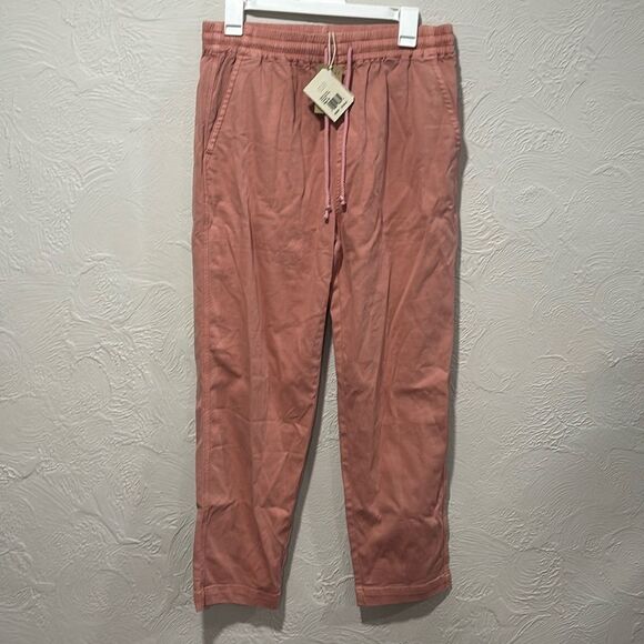 Faherty Essential Pant Faded Rose Pink Pants Women's Size Medium - Picture 1 of 6